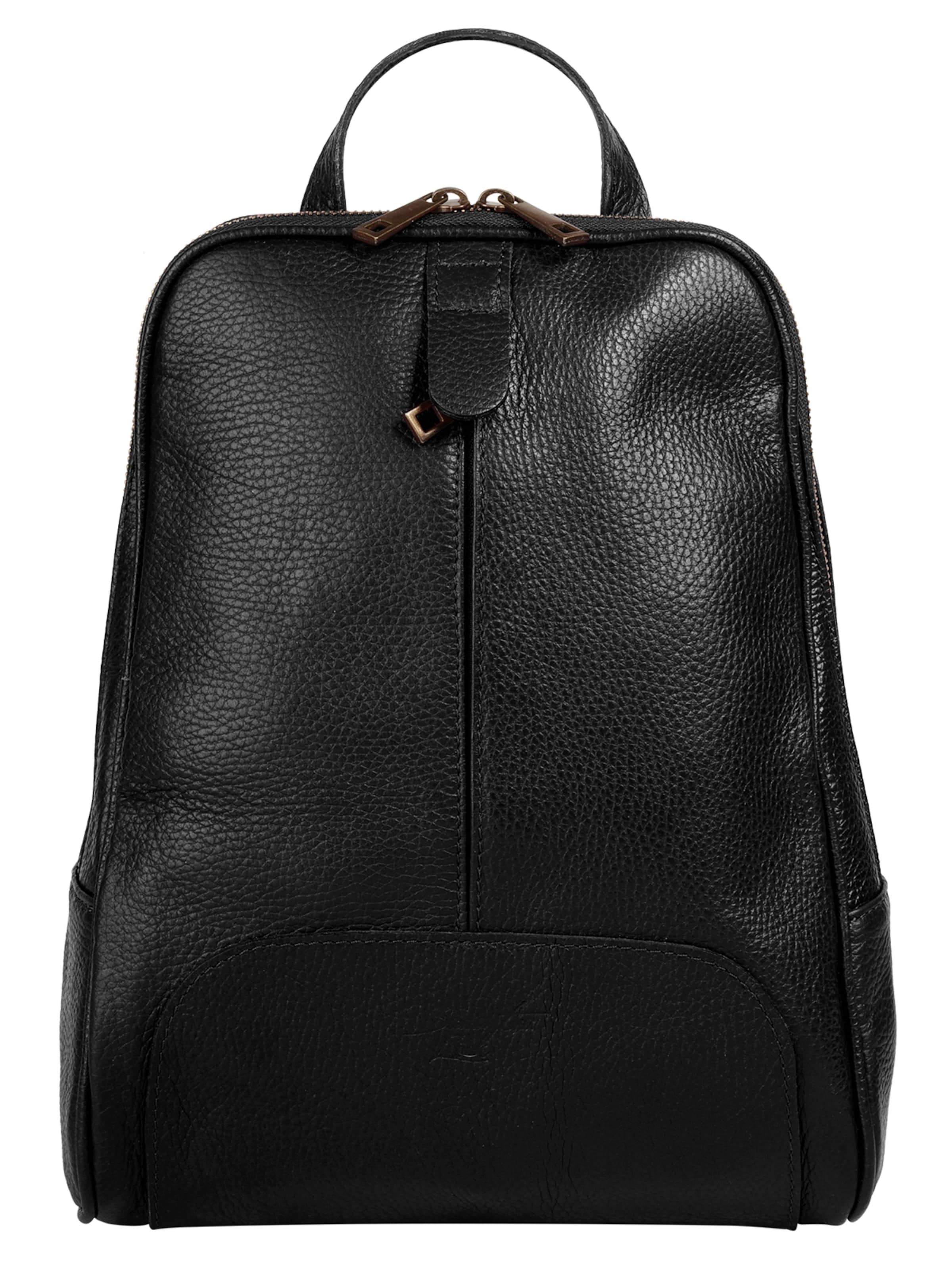 Samantha Look Backpack in Black: front