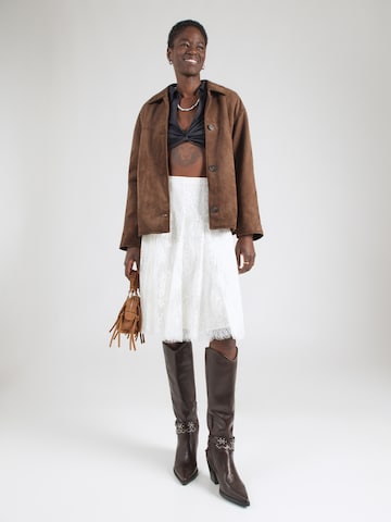 Abercrombie & Fitch Юбка в Белый