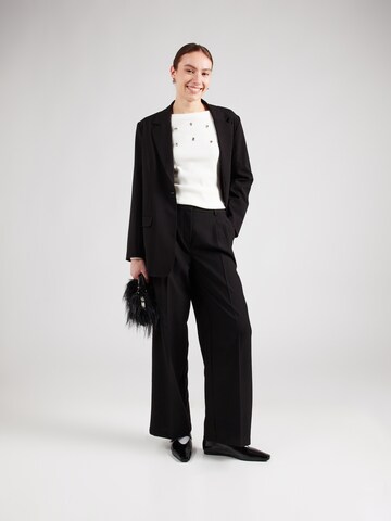 Wide leg Pantaloni con pieghe 'ONLSENERA' di ONLY in nero