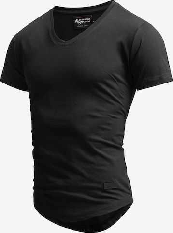Alessandro Salvarini Shirt in Zwart