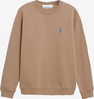 ARMEDANGELS Sweatshirt in Brown: front