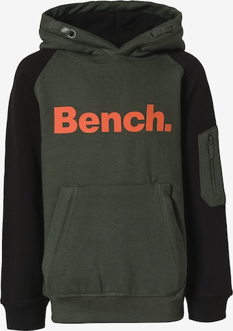 BENCH Sweatshirt 'Pleshy' in Grün: predná strana