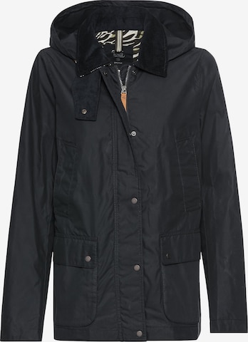 CAMEL ACTIVE Fieldjacket mit Cordkragen in Blau: Vorderseite