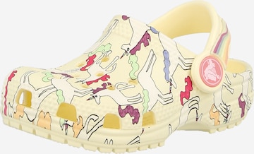 geltona Crocs Atviri batai: priekis