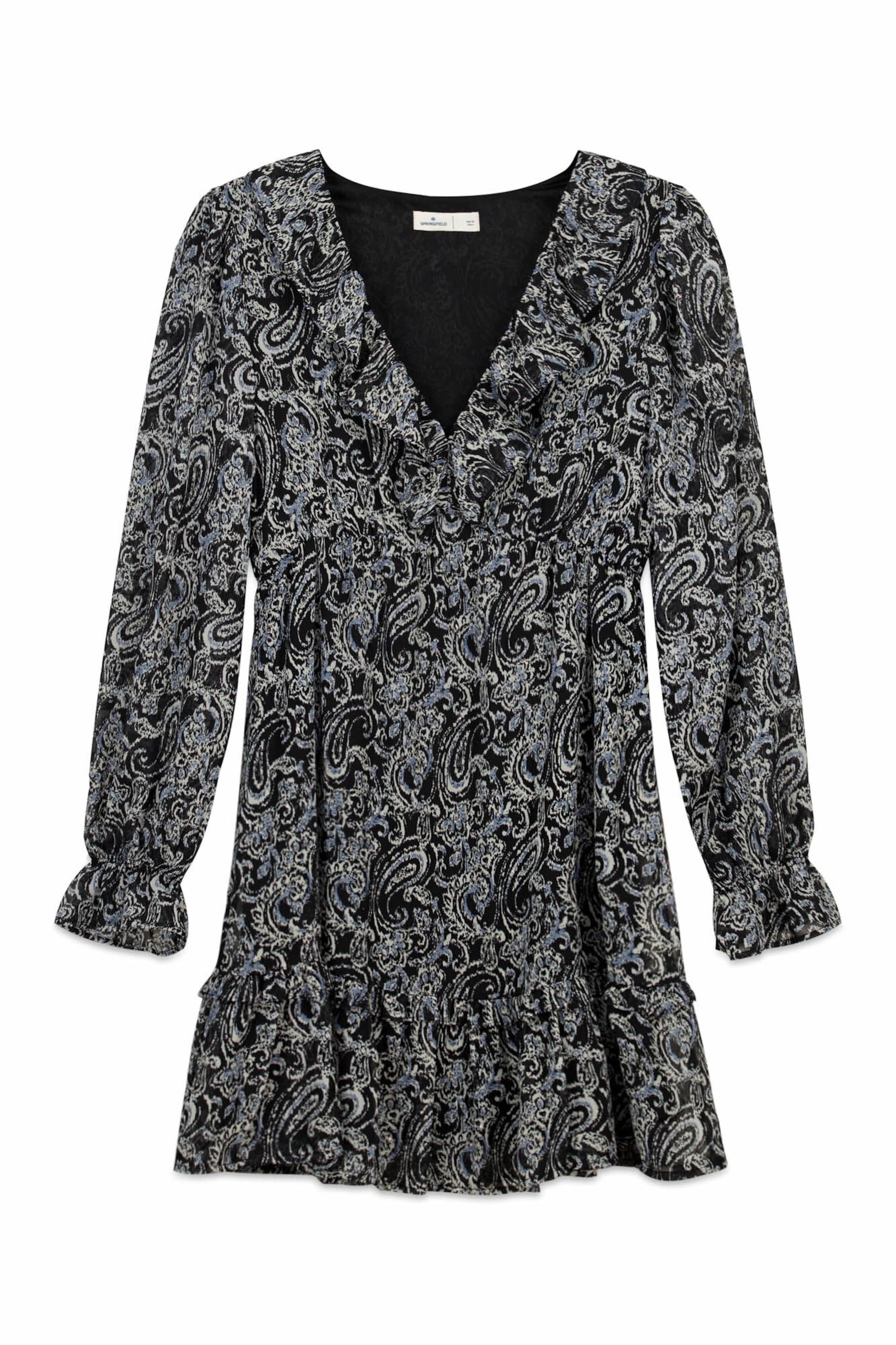 Springfield Kleid in Schwarz: Vorderseite