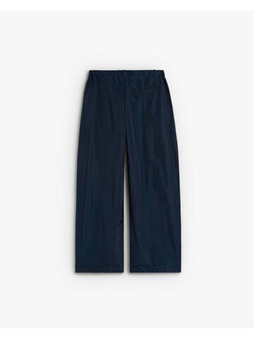 Scalpers Loose fit Pleat-front trousers 'New Tafeta ' in Blue: back