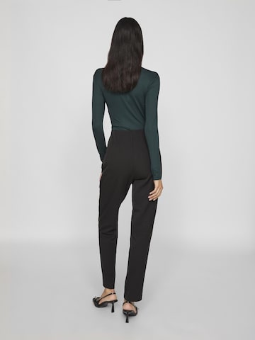 VILA Alt kitsenev Püksid 'VIVarone', värv must