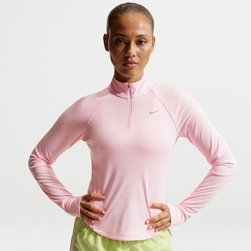 NIKE Performance Shirt 'TEMPO' in Pink: front