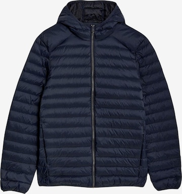 Marks & Spencer Winterjas in Blauw: voorkant