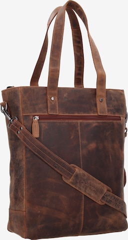 Plevier Shopper in Brown