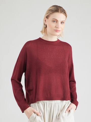 Pull-over 'TOIMA' AMERICAN VINTAGE en rouge : devant