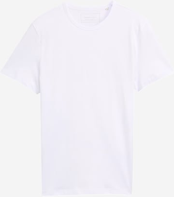 TOM TAILOR DENIM T-Shirt in Weiß: Vorderseite