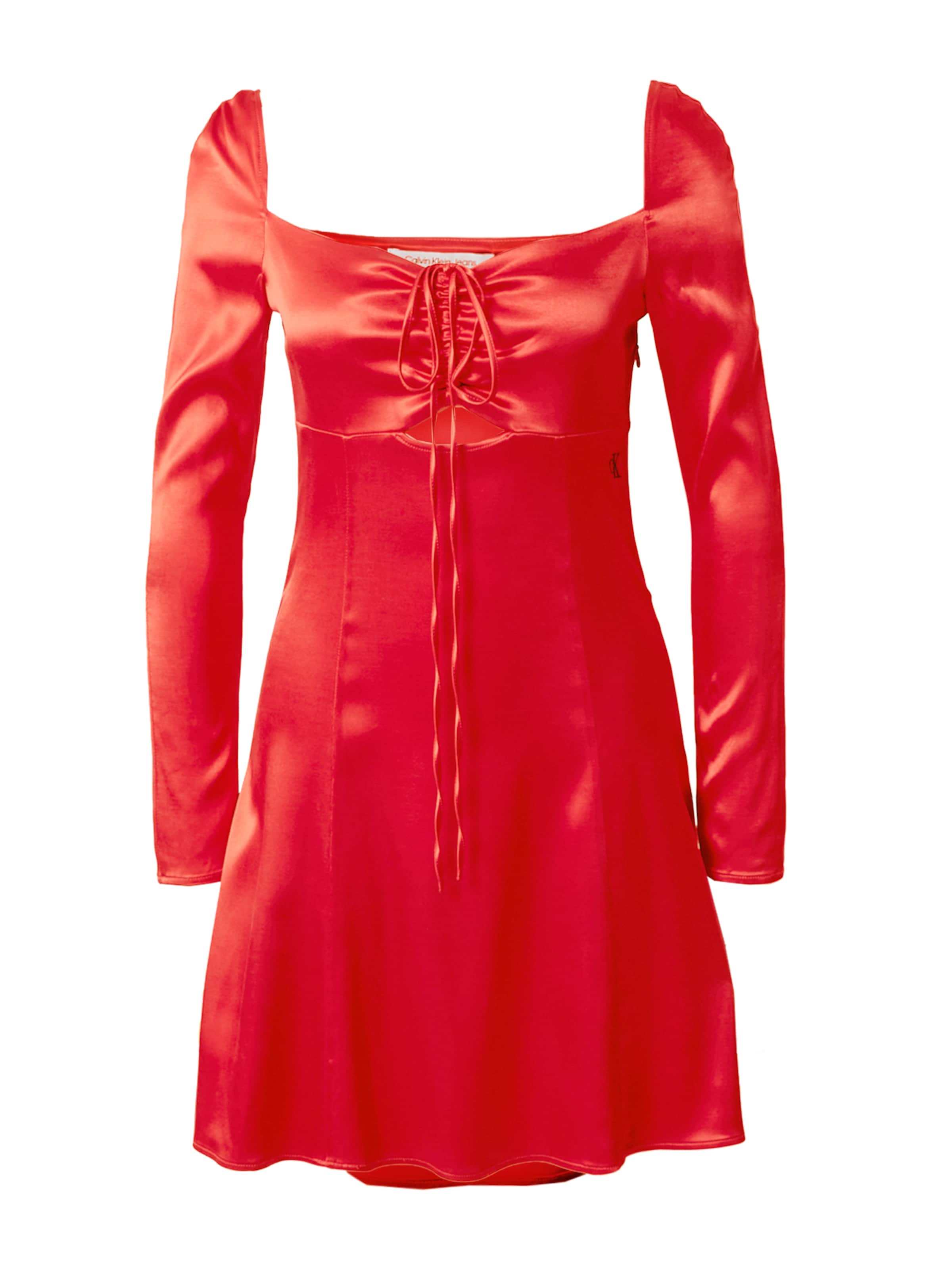 Calvin Klein Jeans Šaty - Červená: predná strana