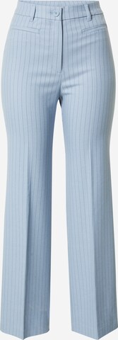 Wide Leg Pantalon à plis Monki en bleu : devant