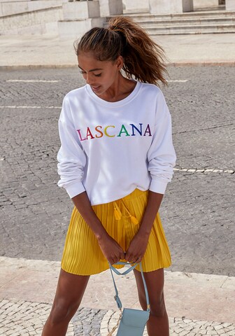 LASCANA Sweatshirt in Weiß