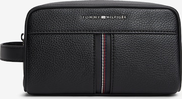TOMMY HILFIGER Toilettilaukku värissä musta: etupuoli