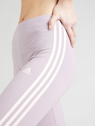 ADIDAS SPORTSWEAR Скинни Спортивные штаны 'Essentials' в Лиловый