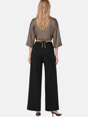 Millibar Blus i brun