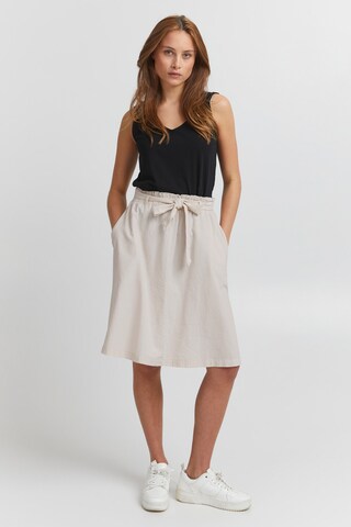 Oxmo - Falda 'Lerke' en beige