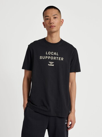 Hummel Shirt 'HIVE' in Black