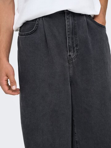 Only & Sons regular Jeans 'ONSCARL' i sort