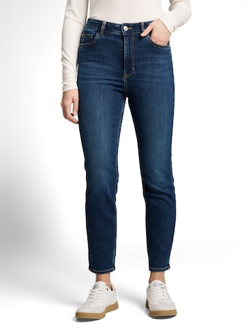 TOM TAILOR DENIM Slimfit Jeans 'TTLotte' in Blauw: voorkant