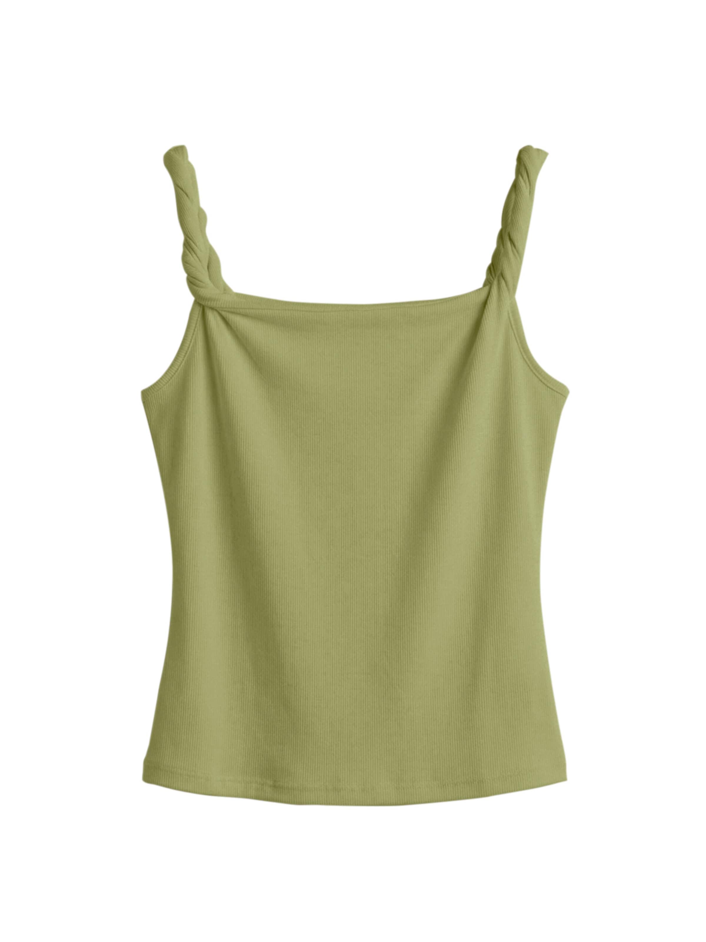 Imily Bela - Top en verde: frente