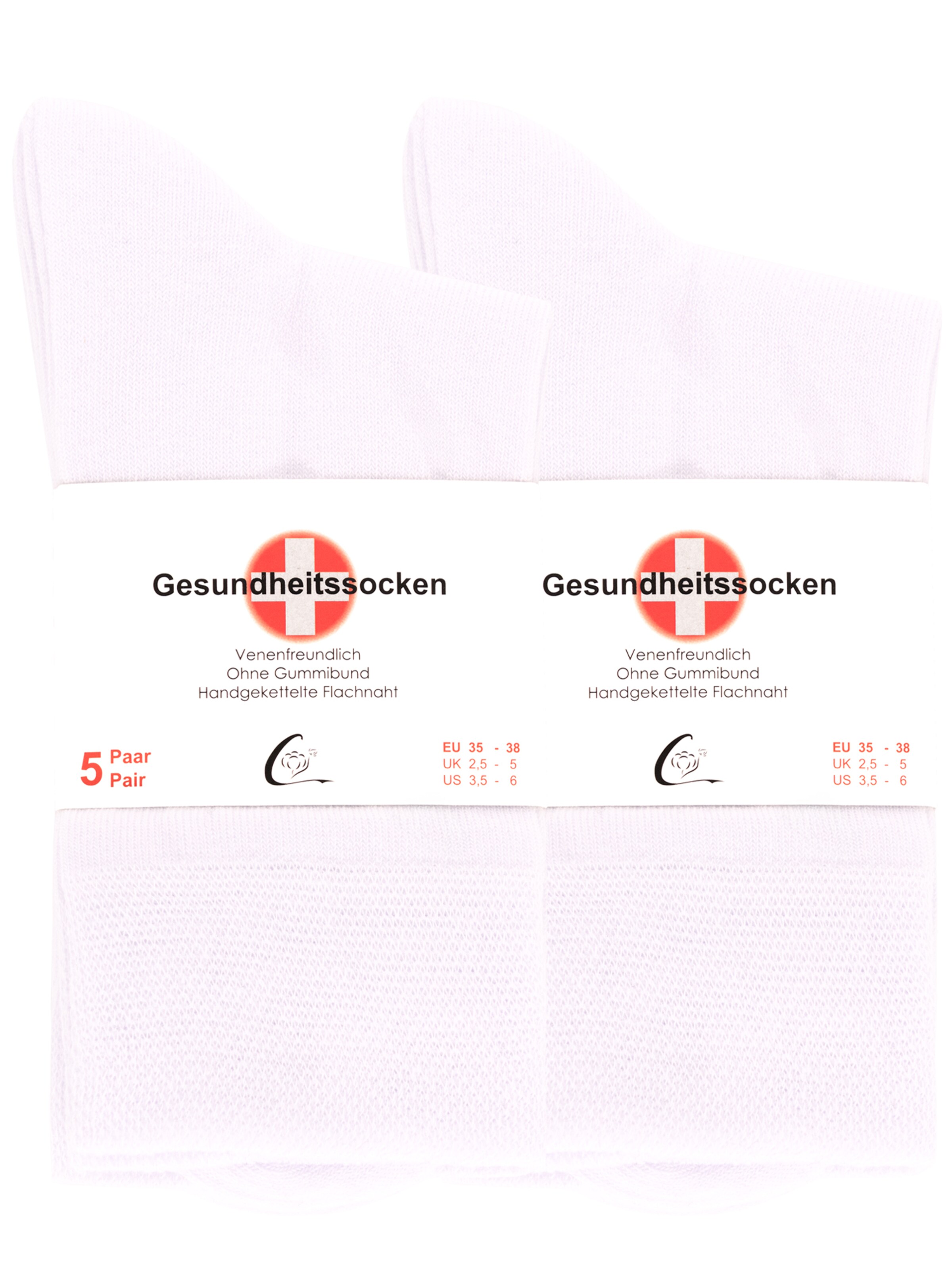 Chaussettes Cotton Prime en blanc