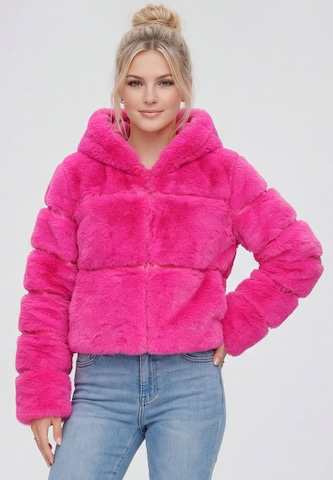 Veste mi-saison 'Fashion Look' CHUBBA en rose : devant