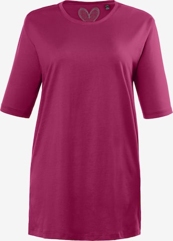 Ulla Popken Shirt in Lila: Vorderseite