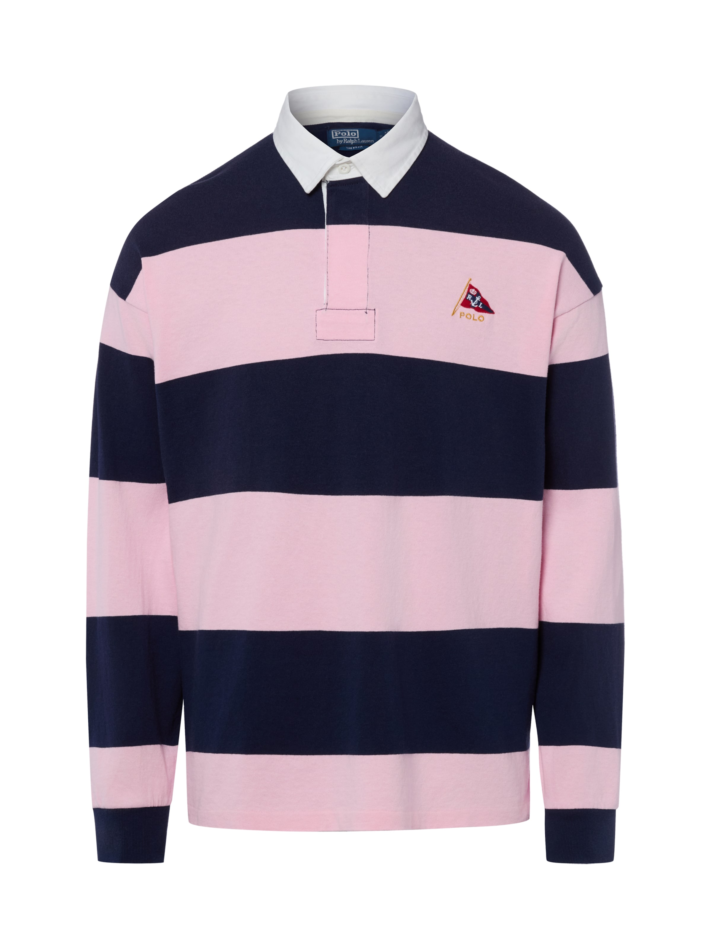 Polo Ralph Lauren Sweatshirt in M in Marine blue / Rose / White, Item view