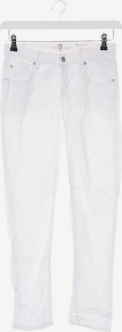 7 for all mankind Jeans in 25 in White: front