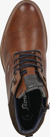 SIOUX Lace-Up Boots 'Rostolo' in Brown