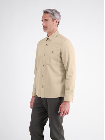 LERROS Regular fit Button Up Shirt in Beige