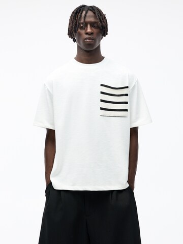 Maglietta di Pull&Bear in bianco: frontale