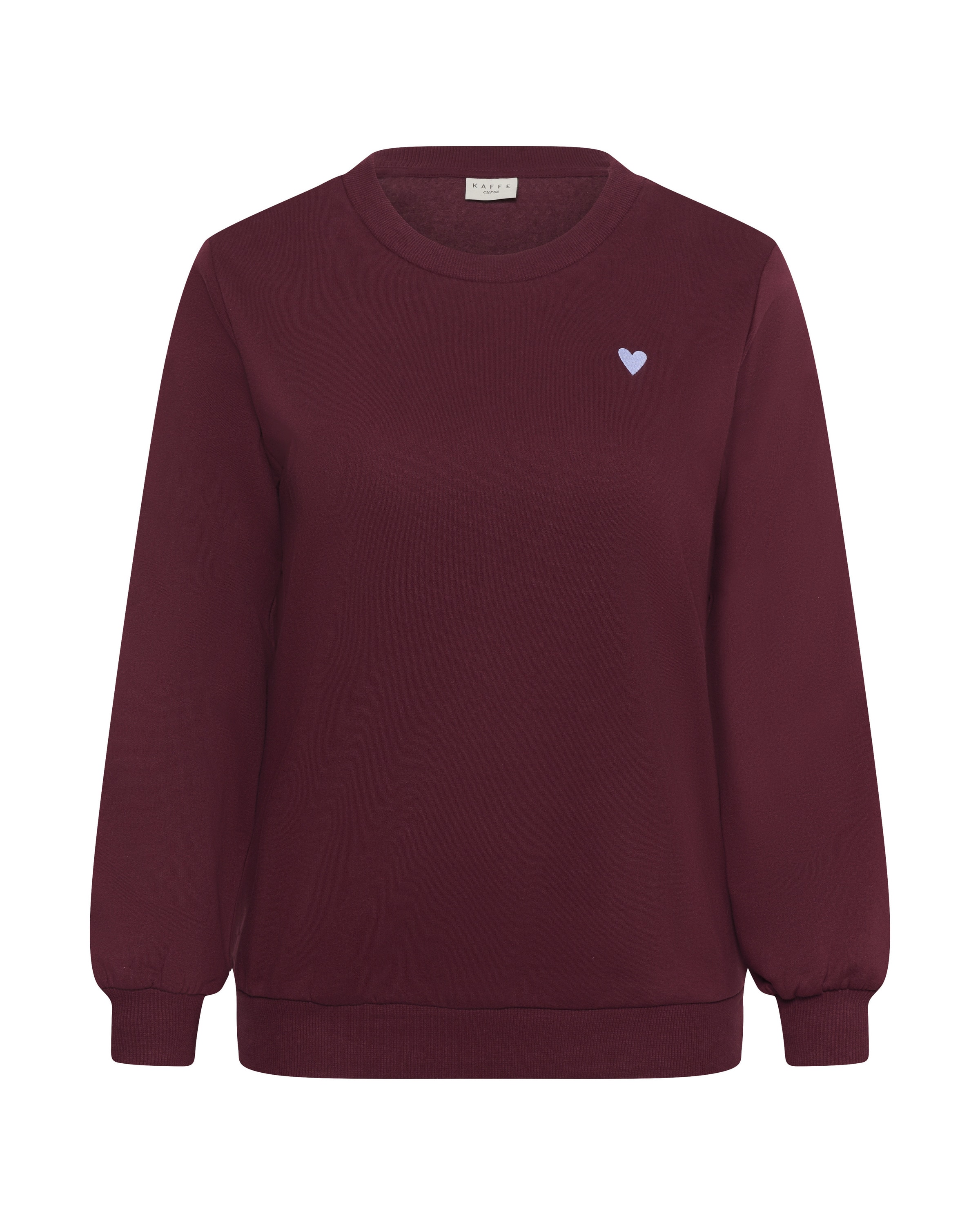 KAFFE CURVE Sweater 'KClia' in Bordeaux, Item view