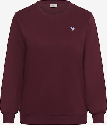 Pull-over 'KClia' KAFFE CURVE en rouge : devant