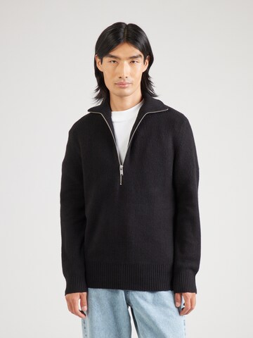 DRYKORN Pullover 'MANUELO' in Schwarz: Vorderseite