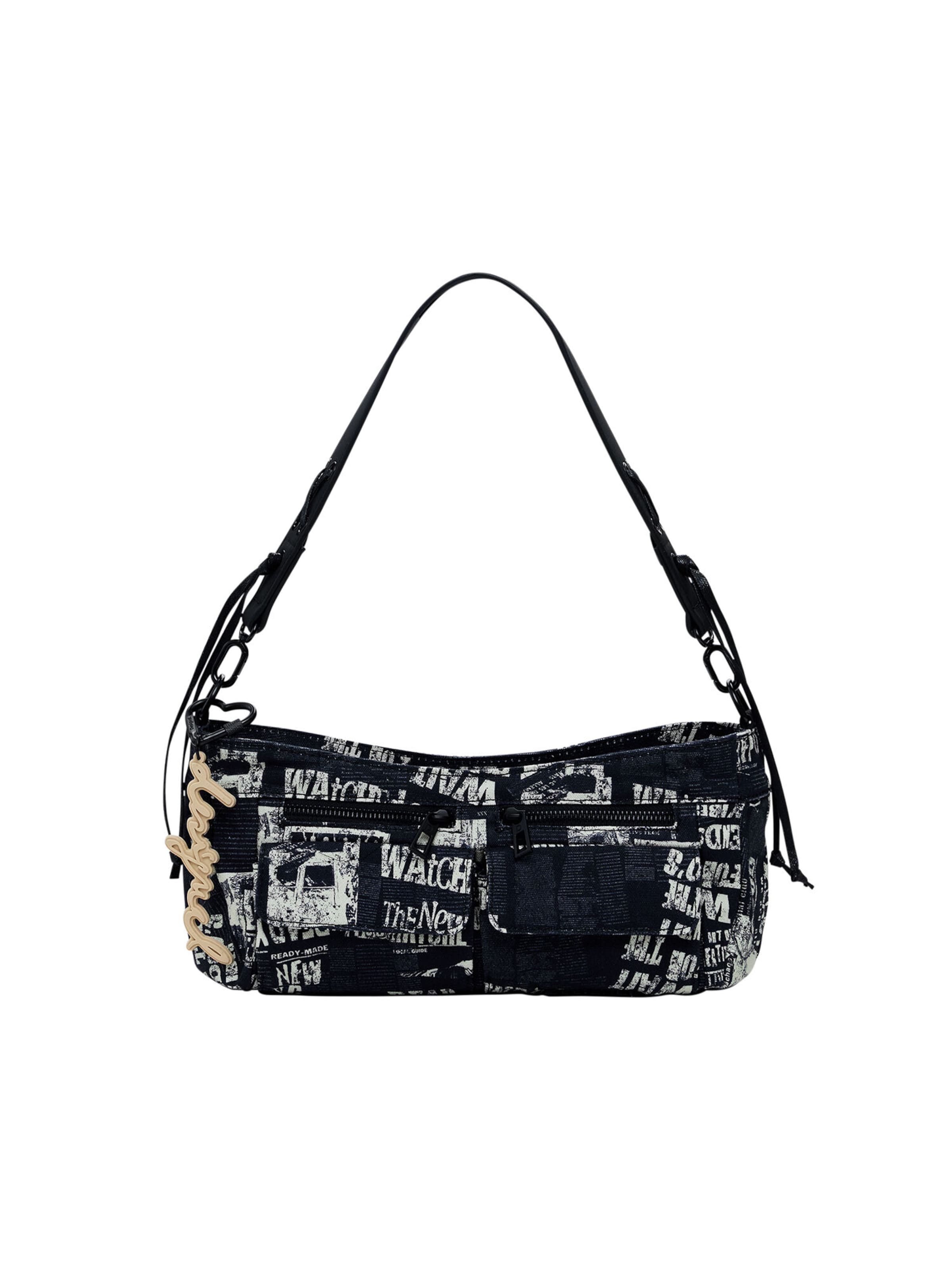 Poșete de la Desigual pe negru: față