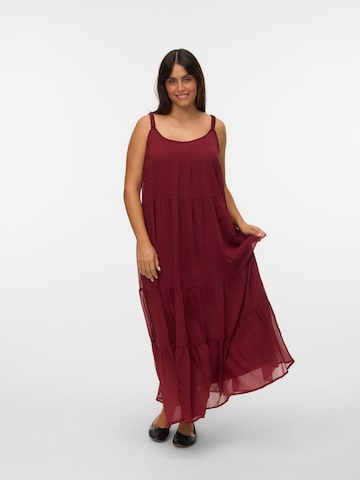 Abito 'VMCSmilla' di Vero Moda Curve in rosso: frontale