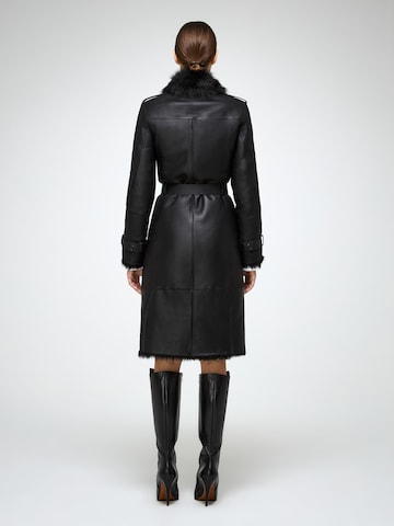 V S P Vinterfrakke 'Lyza' i sort