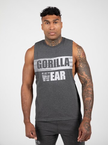 Gorilla Wear Functioneel shirt 'Lopez' in Grijs: voorkant