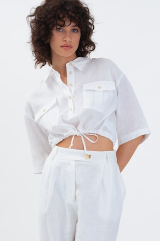 Aligne Blouse 'Feechi' in White