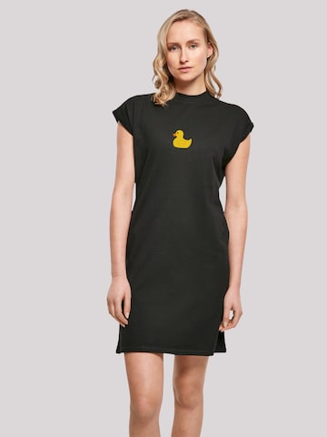 F4NT4STIC Dress 'Ente Gelb' in Black: front