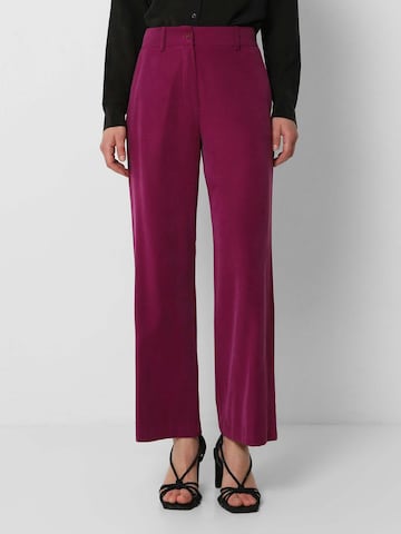 Scalpers Loose fit Trousers in Purple: front