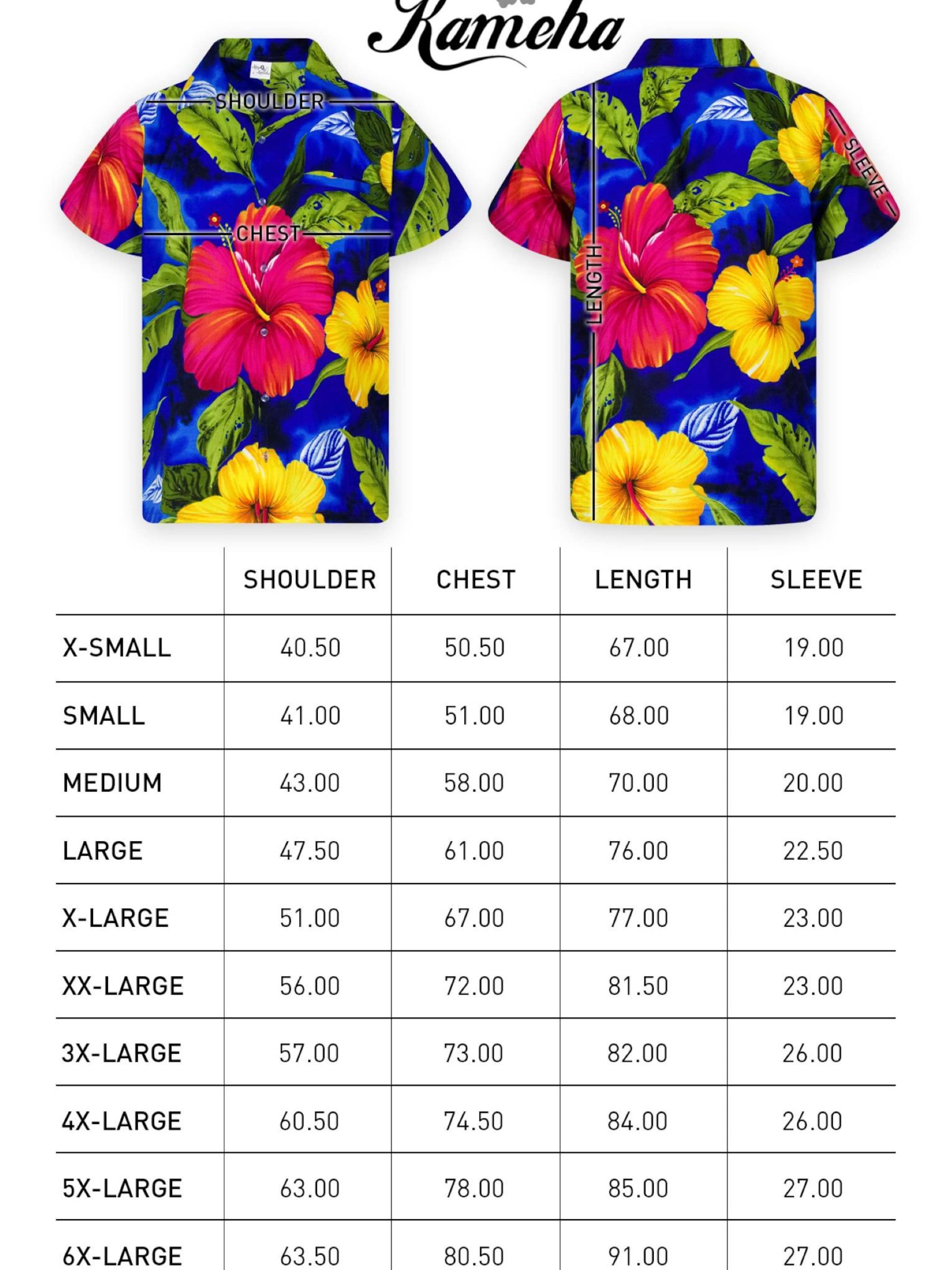 Maglietta 'Big Flower' di King Kameha in blu