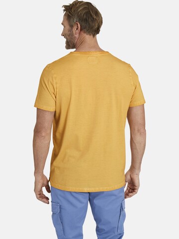 T-Shirt ' Nilmer ' Jan Vanderstorm en jaune