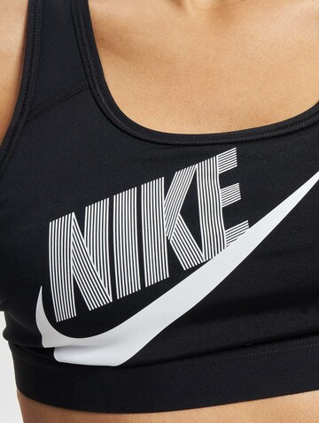 Nike Sportswear Bustier Sport-BH in Schwarz
