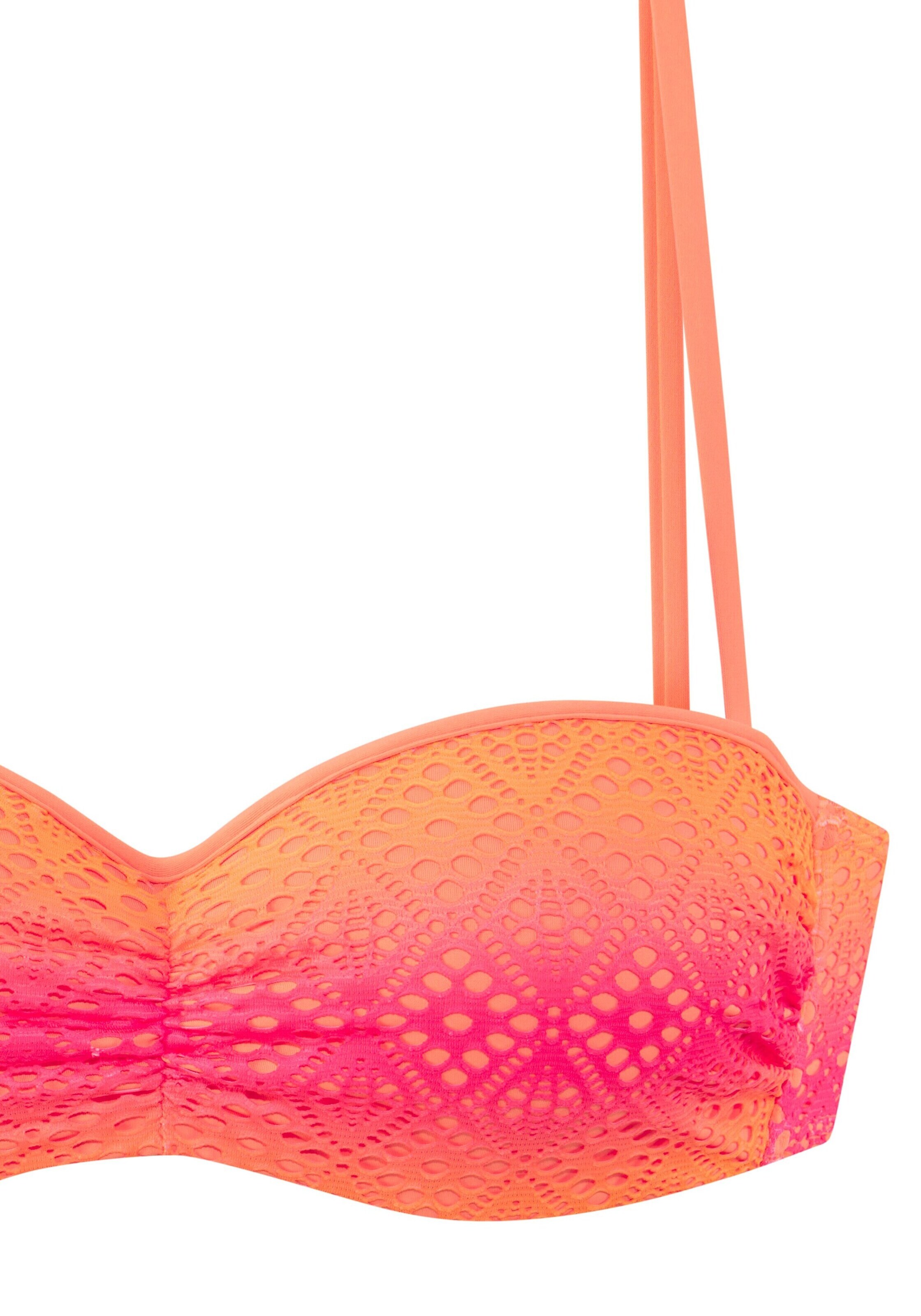 BUFFALO Bandeau Bikini | roza barva