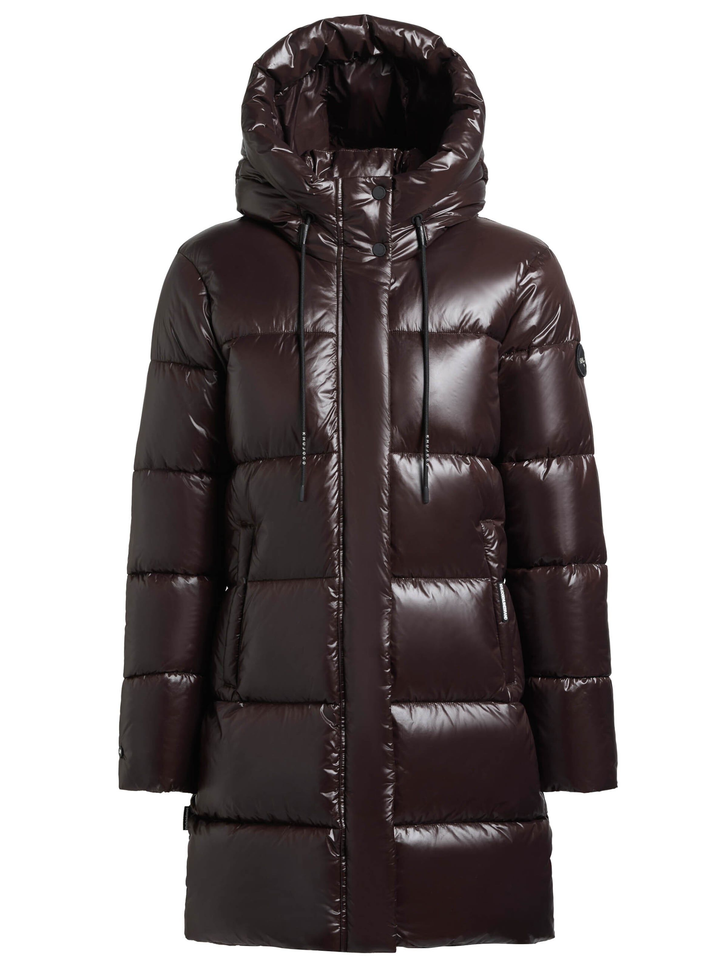 lillā khujo Ziemas jaka 'Janou': no priekšpuses